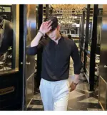 Slim-fit Men's Wedding Dress Banquet Performance Shirt - Image 4